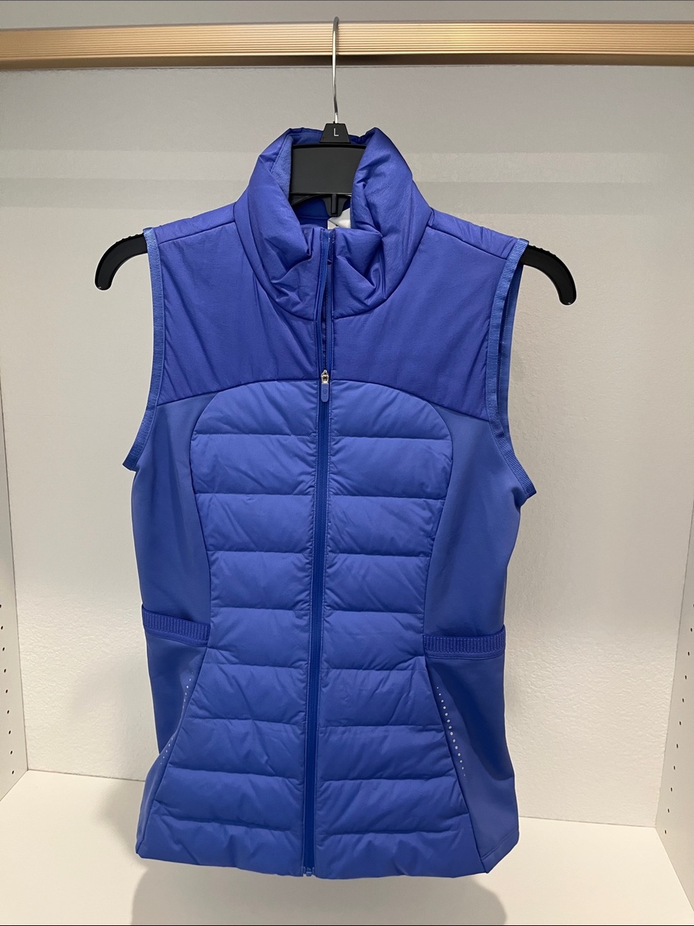 lululemon athletica Periwinkle Push your Pace Quilted Vest